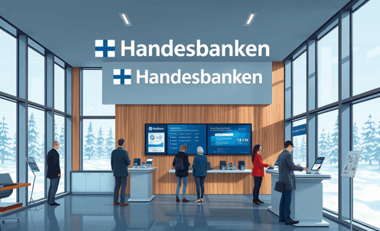 Handelsbanken Suomi logo ja teksti 'Tiedä miten se toimii'