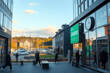 Kuvassa näkyy henkilö täyttämässä lainahakemusta verkossa Saldo Finance palvelussa.